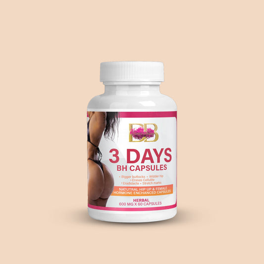 3 Days BH Capsules – Natural Hip & Butt Enhancer