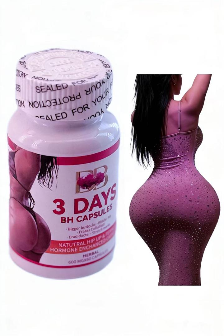 3 Days BH Capsules – Natural Hip & Butt Enhancer